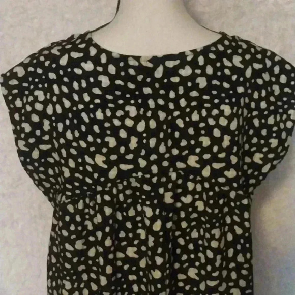 Animal Print Two Tone Blown Away Dress Size L - Picture 8 of 8